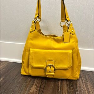 Coach Sunflower Yellow Campbell Bag